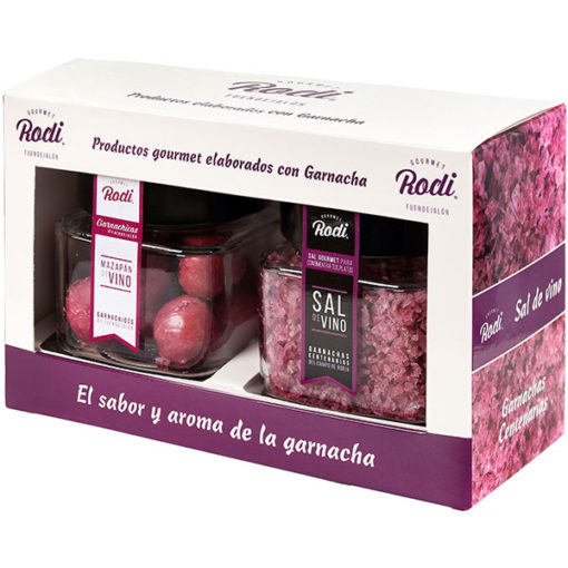 Rodi Gourmet sal de garnacha y garnachicos - mazapán de vino