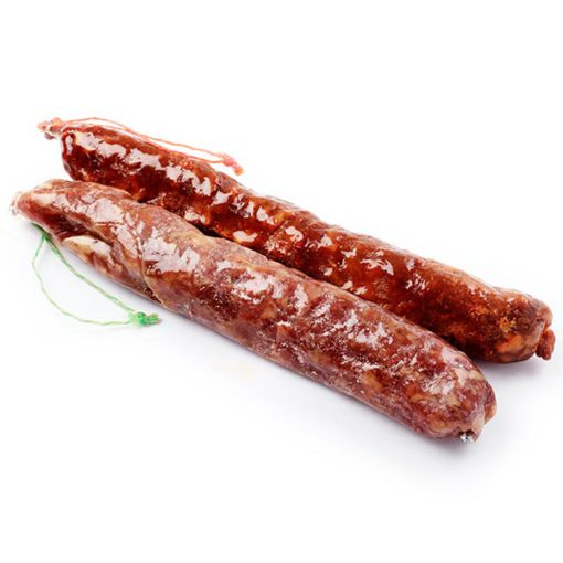 Rodi Gourmet chorizo y longaniza. Embutidos curados. Garnacha 1 chorizo y 1 longaniza en caja